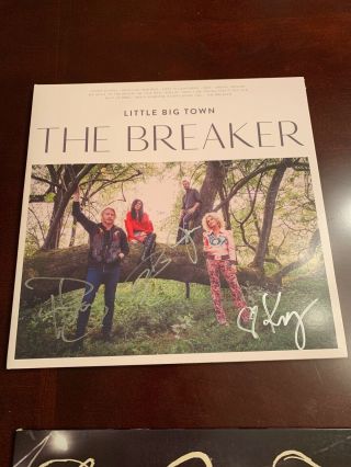 Little Big Town The Breaker Signed Album 33 Vinyl