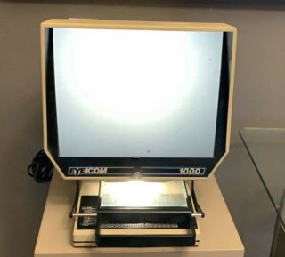 Vintage Eyecom 1000 Microfiche Reader Viewer