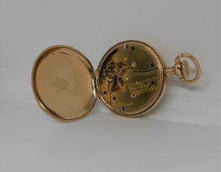 American Waltham Pocket Watch 0 Size 7 Jewel Grade 60 Model 1891 B&B Sidewinder 2