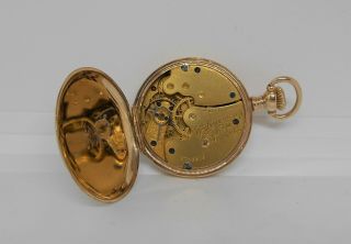 American Waltham Pocket Watch 0 Size 7 Jewel Grade 60 Model 1891 B&B Sidewinder 3