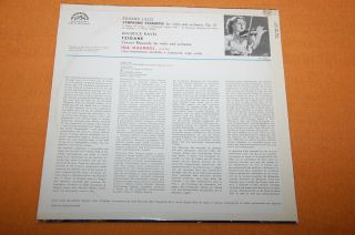 Ida Haendel Ancerl Lalo Ravel Czech Ed1 Supraphon Red & Silver 60s Stereo NM 2