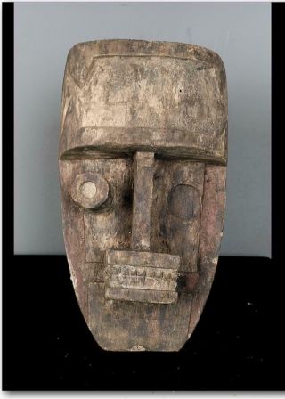 Old Tribal Grebo Mask - - Cote D 