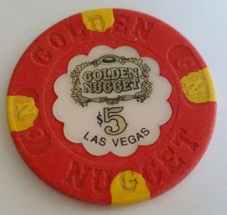 $5 Las Vegas Golden Nugget 1980 