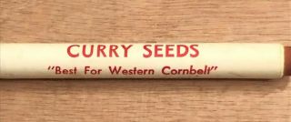 Vintage Agriculture Advertising Curry Seeds Bullet Pencil 2