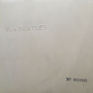 Beatles Uk Mono White Album No 0618985 Seam Wear & Tear On Slv No Pics /poster