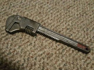 Vintage Billings And Spencer Co Adjustable Wrench