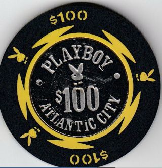 Playboy - A.  C.  $100 House Casino Chip