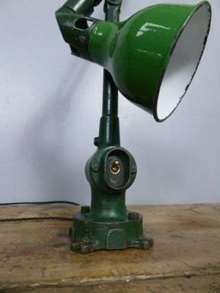 Vintage Industrial Mek Elek Task Factory Wall Lamp Desk Table Light