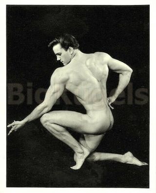 1950s Vintage Wpg Male Nude Jim Dardanis Hunk Fine Art Beefcake