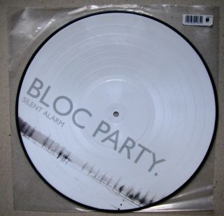 Bloc Party Silent Alarm Picture Disc Vinyl Lp Deleted Rare