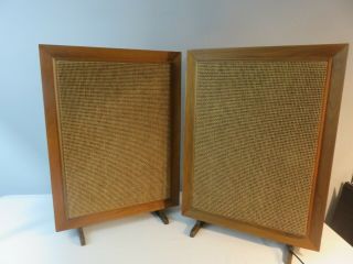 Vintage The Voice Of Music (vm) Speakers Model 62 1960s Great Cond.