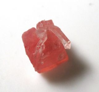 6.  35 Ct Sweet Home Rhodochrosite And Quartz Crystal - Alma,  Colorado