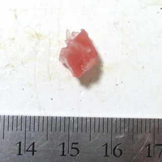 6.  35 ct Sweet Home Rhodochrosite and quartz crystal - Alma,  Colorado 2