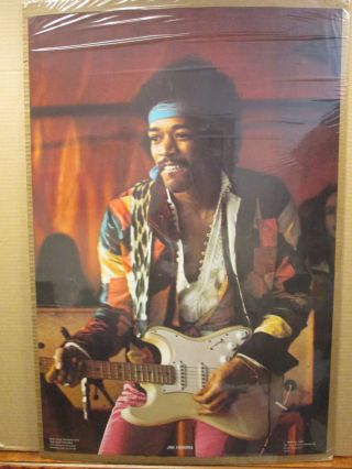 The Jimi Hendrix Experince Rock N Roll Vintage Poster 1977 11631