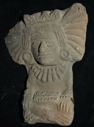 Orig $1099 Wow Pre Columbian Mayan Incensario 6in Prov