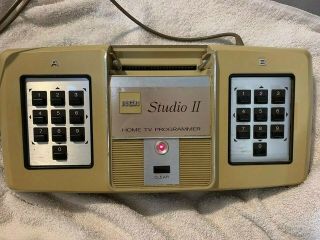 Rca Studio Ii Home Tv Programmer Complete With 3 Games Powers On Vintage Console