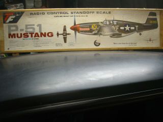 Vintage Top Flite P - 51a Thru D Mustang Rc - 16 60 " Wingspan