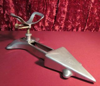 Vintage Funeral Embalming Head Rest Champion Embalm Body Position Tool Prep