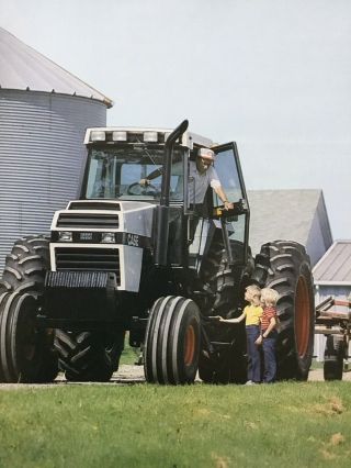 Vintage JI Case Tractor Specialist 1983 Buyers Guide 2294 2594 Backhoe Compact 2