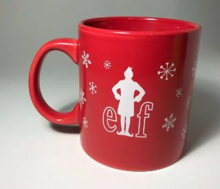 Will Ferrell Buddy Elf Movie Son Of A Nutcracker 20 Oz Red Ceramic Coffee Mug