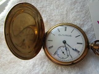 Antique Elgin National Watch Company Pocket Watch (95) Runs &