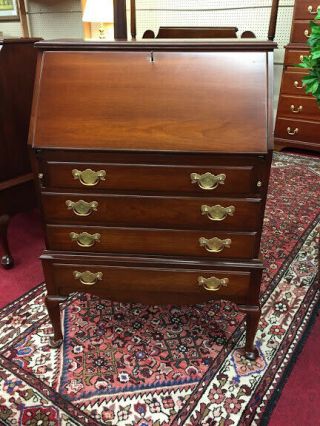 Pennsylvania House Queen Anne Secretary Desk - Solid Cherry - Delivery Available