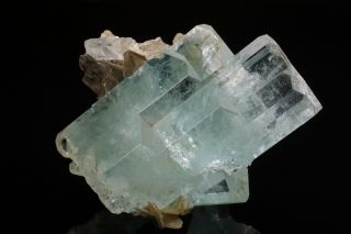 CLASSIC Aquamarine Crystal Cluster SHENGUS,  PAKISTAN 3
