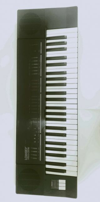 Vintage Lowrey Micro Genie Model V - 101 Electronic Keyboard Synthesizer
