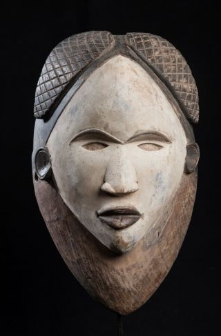 Bakongo Face Mask,  D.  R.  Congo,  African Tribal Art