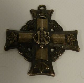 1914 - 18 Ww1 Canada Military Memorial Cross Medal