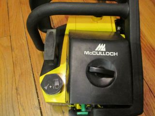 Vintage McCulloch Chainsaw Pro Mac 610 20 