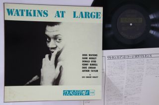 Lp Doug Watkins Watkins At Large Gxf3122 Transition Japan Vinyl