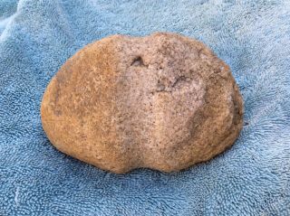 Primitive Native American Grooved Stone Ax Tomahawk Club Tool Head 3 Pounds