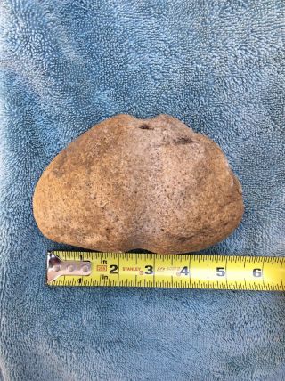 Primitive Native American Grooved Stone Ax Tomahawk Club Tool Head 3 Pounds 2