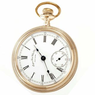 Antique Empire State Watch Co.  Pocket Watch C1890s | 18 Size,  7 Jewel