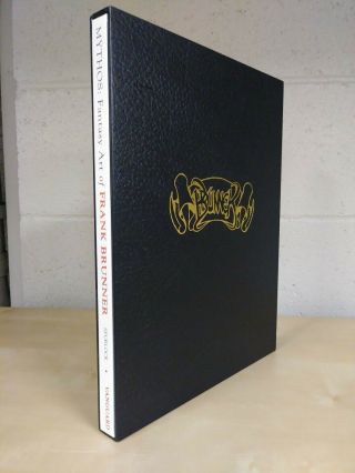 Mythos The Fantasy Art Of Frank Brunner Deluxe Edition Hardcover Limited Signed