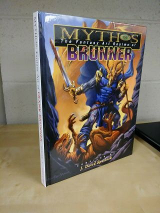 Mythos The Fantasy Art of Frank Brunner Deluxe Edition Hardcover Limited Signed 2