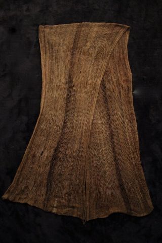 Old And Finely Woven Loincloth - Highlands Papua Guinea Mid 20thc