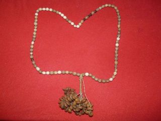Urarina Peru Amazon Indian Bundled Seed Necklace