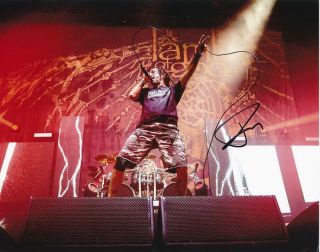 Randy Blythe (lamb Of God) - Color Glossy Signed Photo In Person