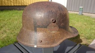 WW1 German M17 camo helmet 2