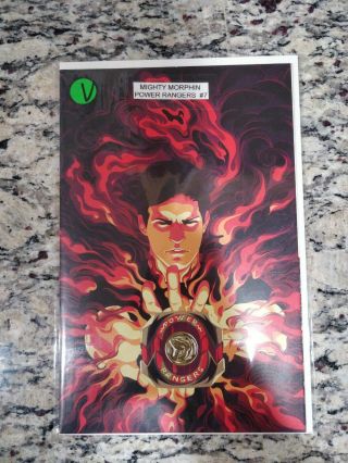 Boom Mighty Morphin Power Rangers 9 Morphing Variant Red Ranger Goni Montes