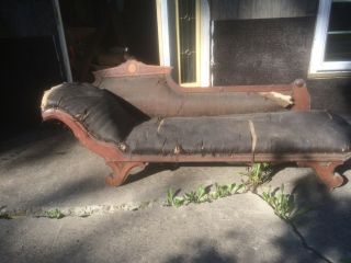 Antique Fainting Couch Needs Restored
