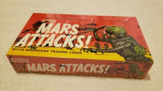 2012 Topps Mars Attacks Space Adventure Trading Cards Hobby Box
