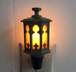 Vintage Ge Lantern Style Night Light