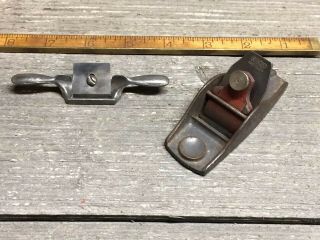 Vintage Stanley Thumb Plane No.  101 All Finish And Mini Spokeshave