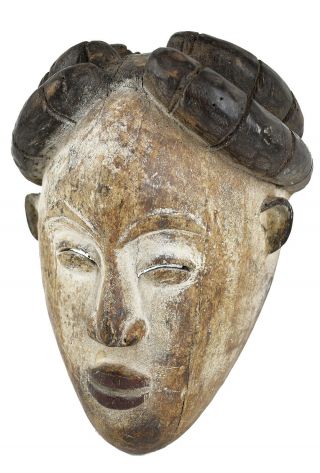 Punu Maiden Spirit Mask Mukudji Gabon African Art Was $95.  00