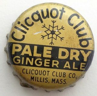 Clicquot Club Pale Dry Ginger Ale Bottle Cap