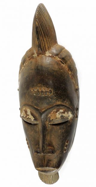 Yaure Baule Portrait Mask Mblo Ivory Coast African Art