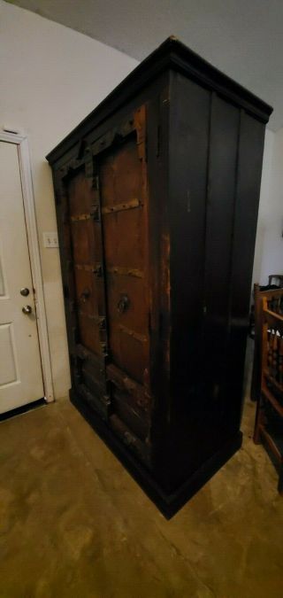 Made In India Large Solid Wood Armoire